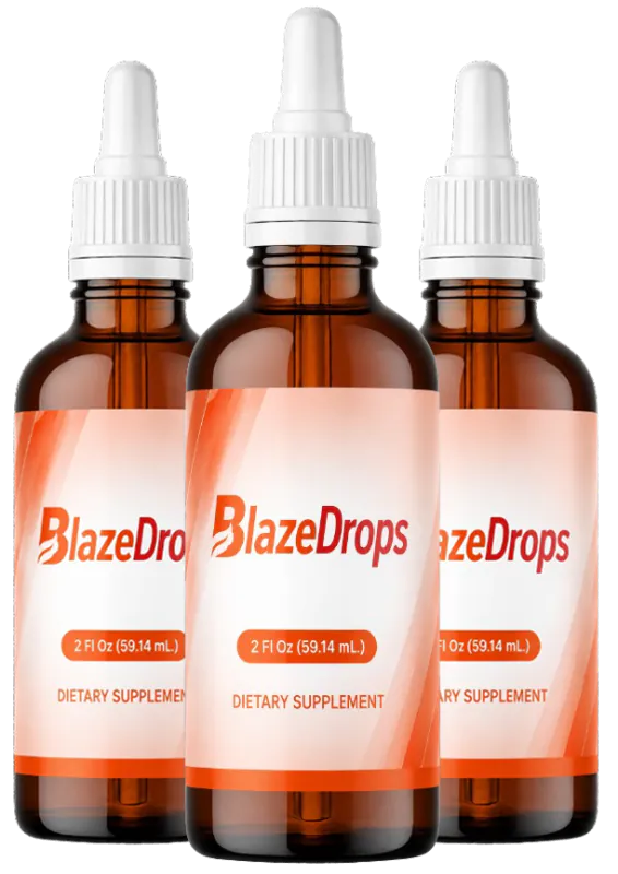 BlazeDrops     3 Bottle Package - Supplement  Management Supplement