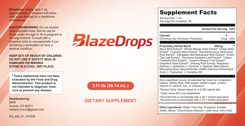 BlazeDrops     Supplement  Management Supplement Bottles